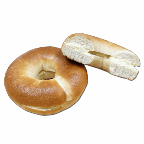 양파 크림치즈 베이글